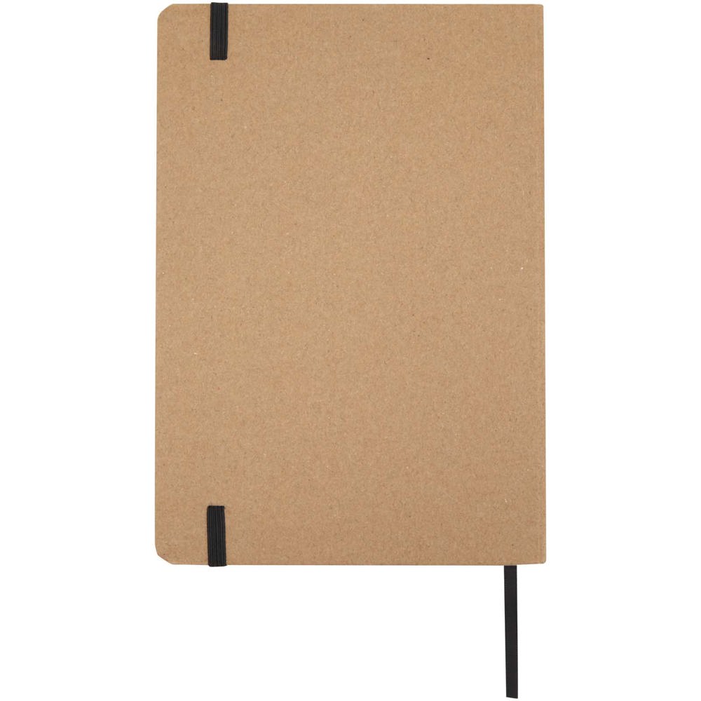 Holm A5 notitieboek van steenpapier met gelinieerde pagina's