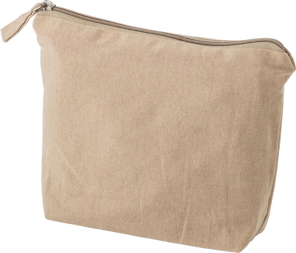 Gerecyclede katoenen cosmetische tas (180 gsm) Cressida - kopen of bedrukken