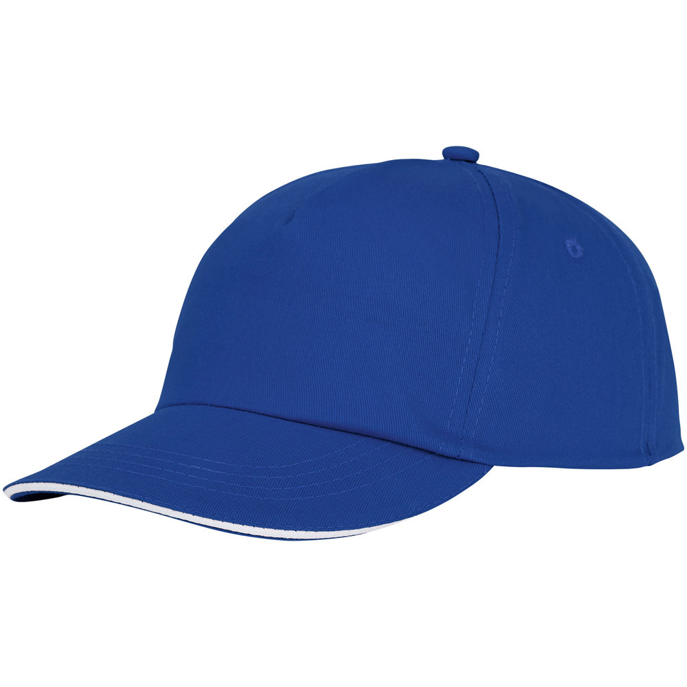 Styx 5 panel sandwich cap - voor bedrijven en relatiegeschenken - blauw