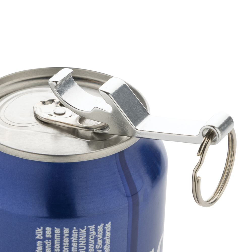 RCS fles- en blikopener van gerecycled aluminium