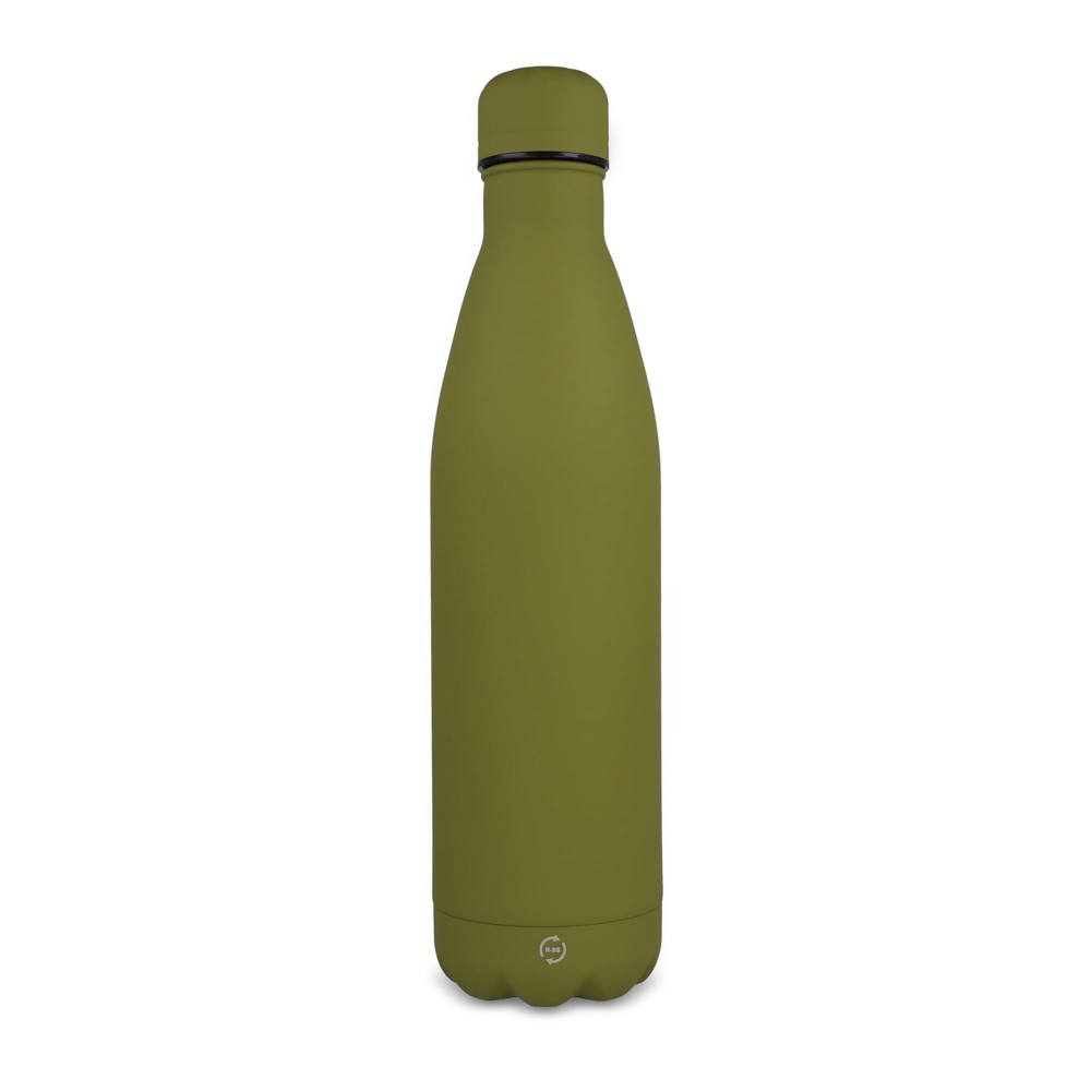 R-Swing soft touch 750ml - met logo of onbedrukt bestellen - Olijfgroen