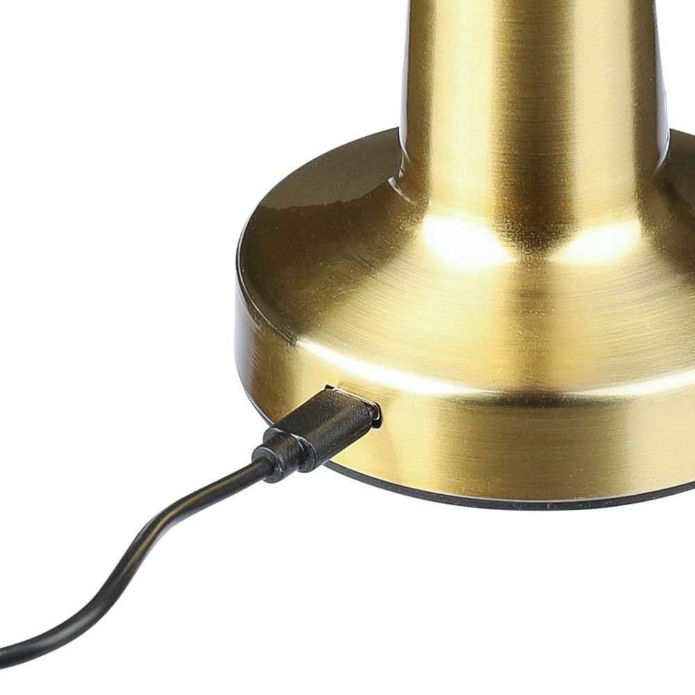 Metalen tafellamp Fiorella