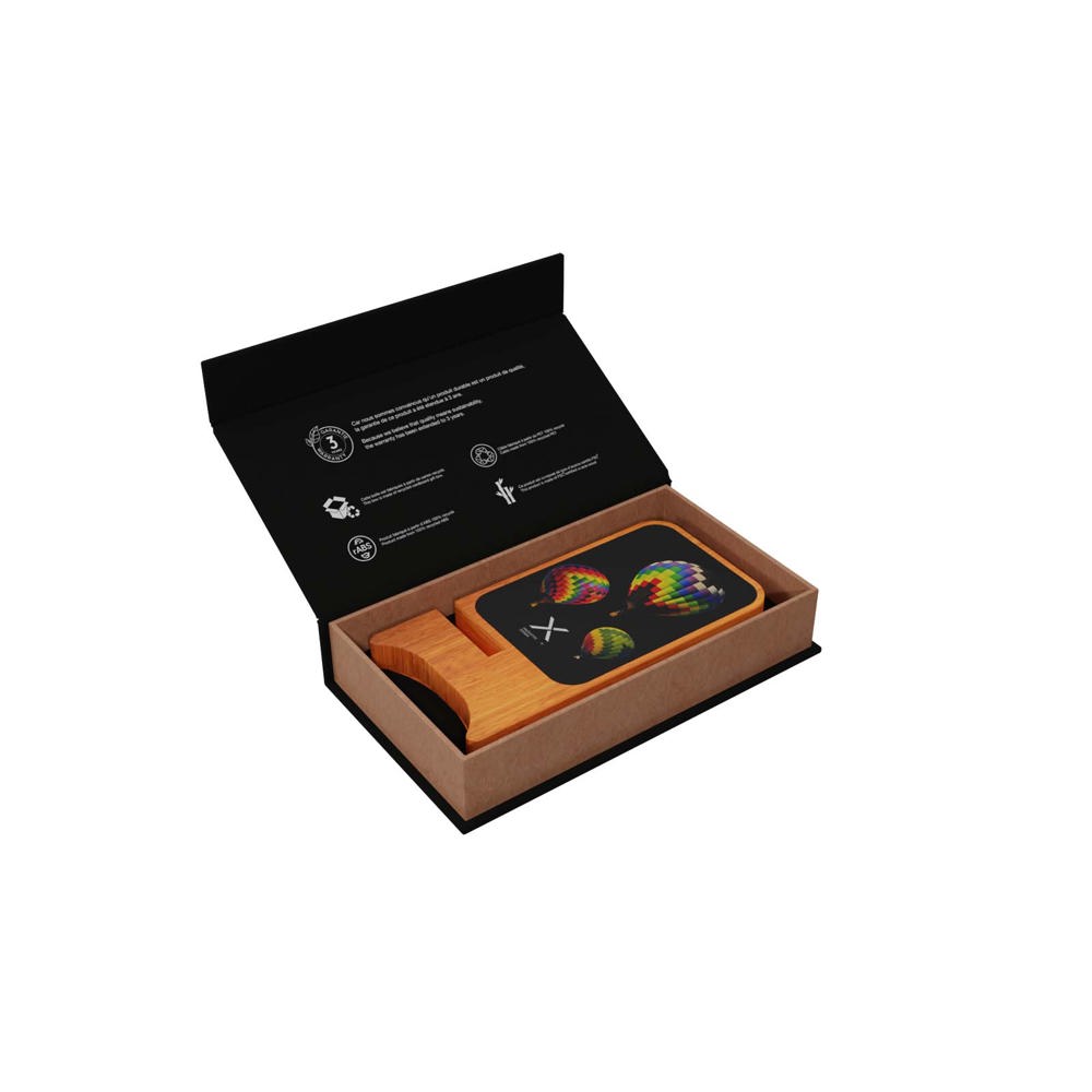 SCX.design W16 15 W oplichtende draadloze houten standaard