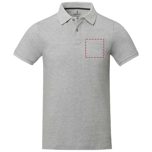 Calgary 200 g/m² herenpolo met korte mouwen