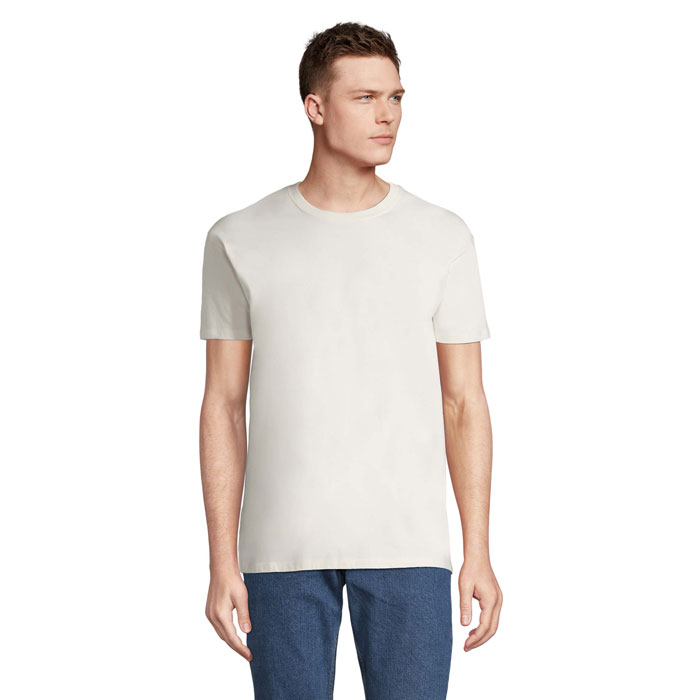IMPERIAL - IMPERIAL MEN T-Shirt 190g - bedrukt of onbedrukt verkrijgbaar - Gebroken Wit