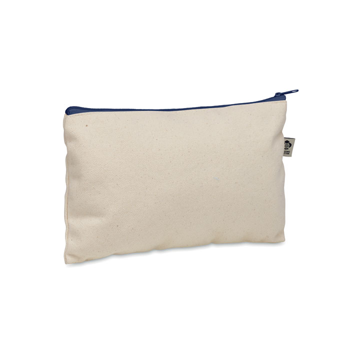 PESACARA - Toilettasje katoen 340 gr/m² - kopen of bedrukken - blauw