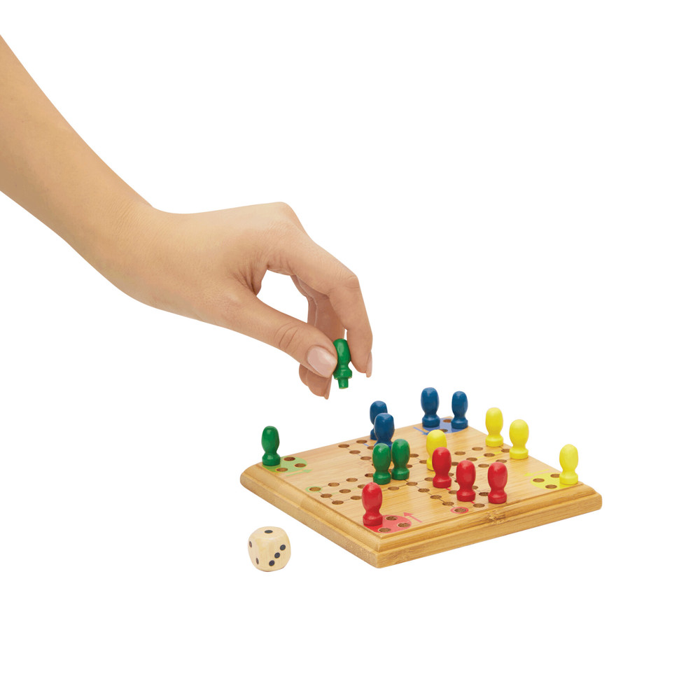 NO ANGER - Ludo houten spel - met logo of onbedrukt bestellen
