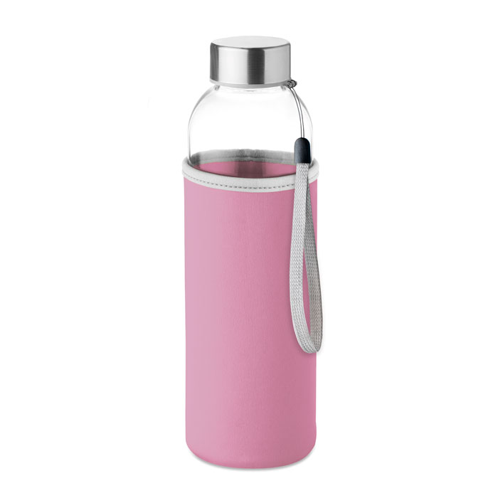 UTAH GLASS - Drinkfles 500ml - voor bedrijven en relatiegeschenken - Babyrose