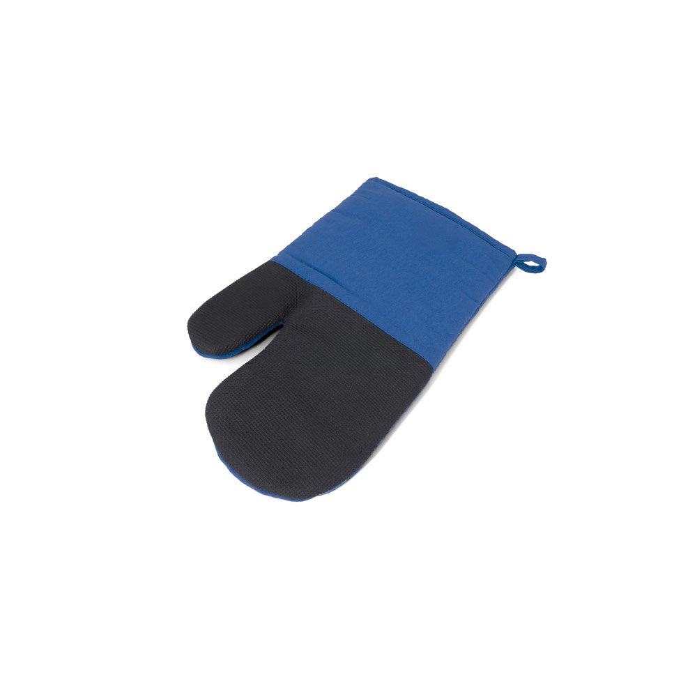 LAWSON. Keukenhandschoen van 100% katoen met rubber aan één kant - bedrukt of onbedrukt verkrijgbaar - Royal Blauw