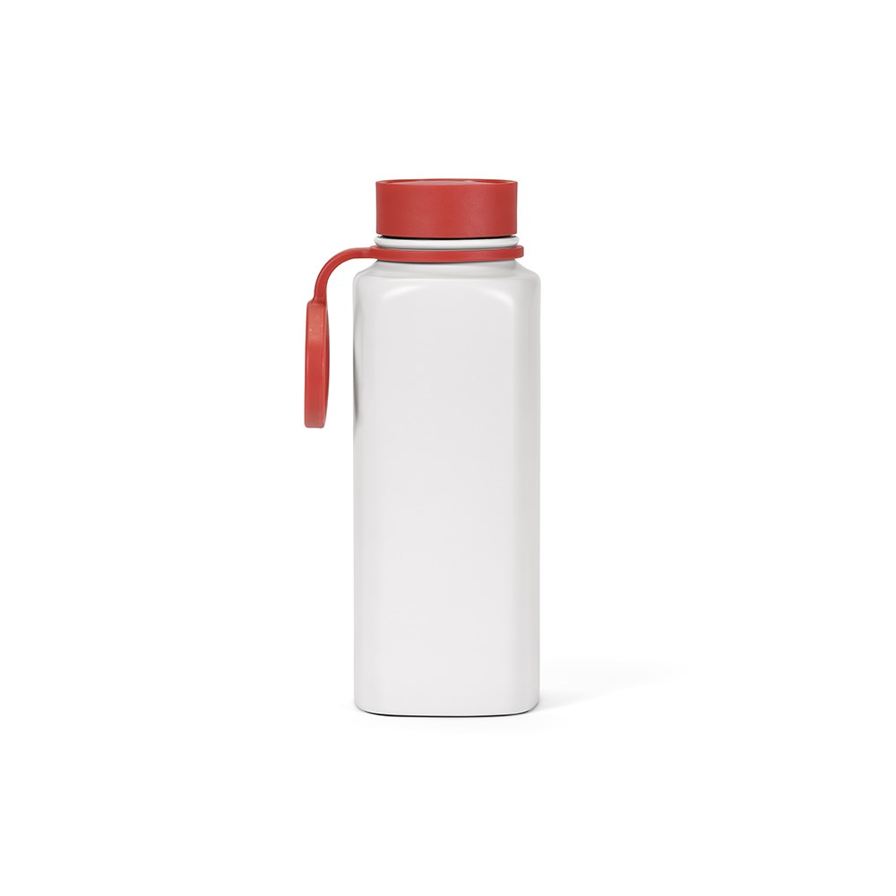 Ural fles gerecycled roestvrij staal 820 ml - Rood