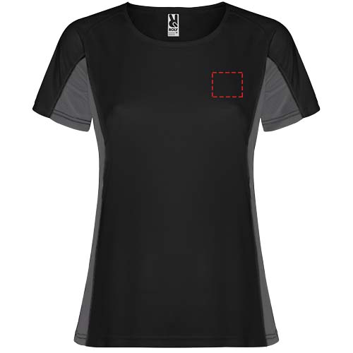 Shanghai 140 g/m² sportshirt met korte mouwen voor dames
