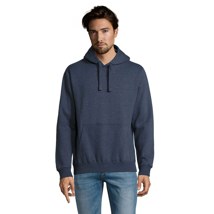 SPENCER - SPENCER SWEATSHIRT 280 - bedrukt of onbedrukt verkrijgbaar - Heather Denim