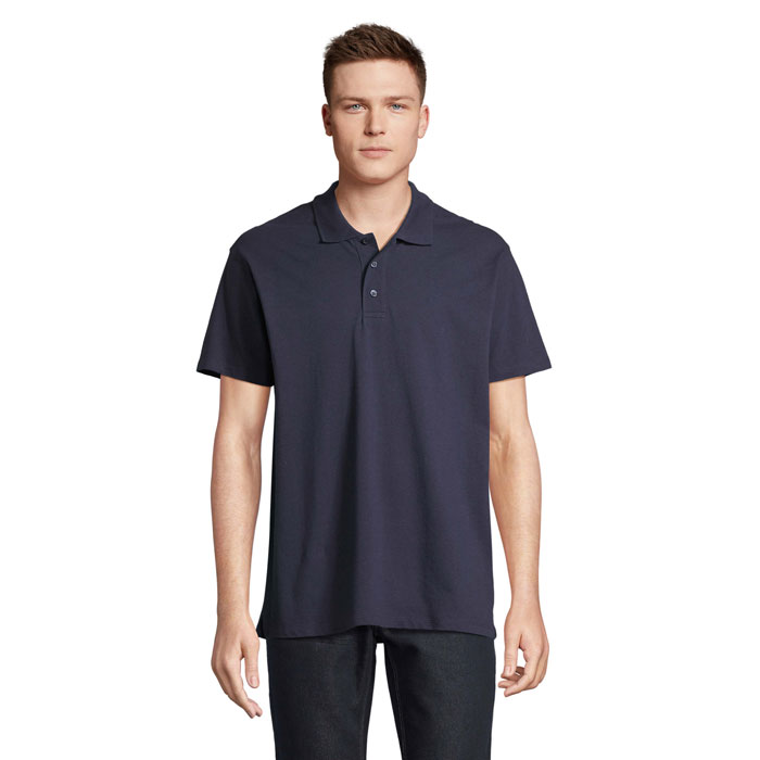 SUMMER II - SUMMER II HEREN Polo 170g - voor bedrijven en relatiegeschenken - Franse Marine