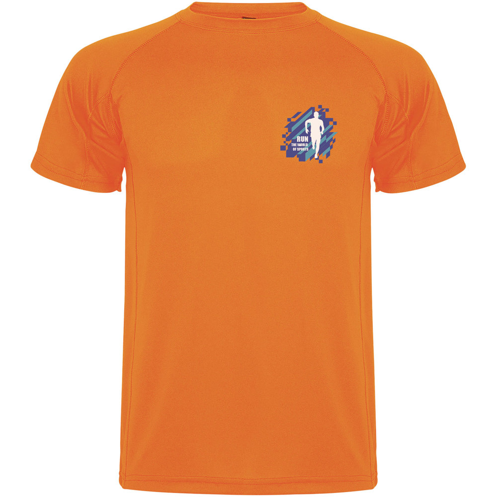 Montecarlo 150 g/m² sportshirt met korte mouwen voor heren