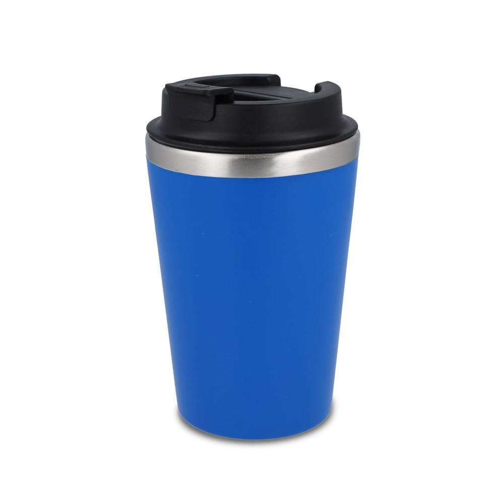 To go koffiebeker 350ml - bedrukt of onbedrukt verkrijgbaar - blauw