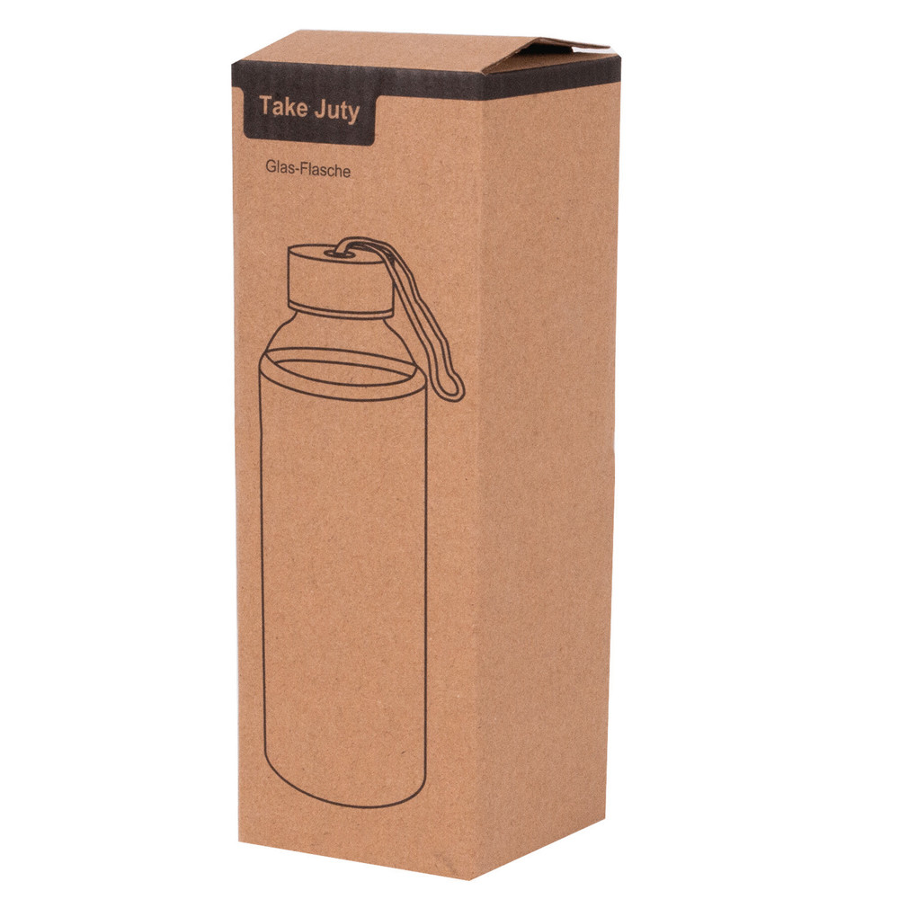 TAKE JUTY - Glazen drinkfles