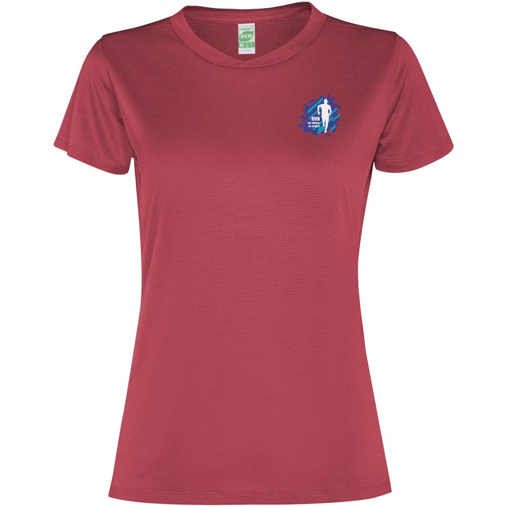 Slam 100 g/m² sport t-shirt voor dames met korte mouwen
