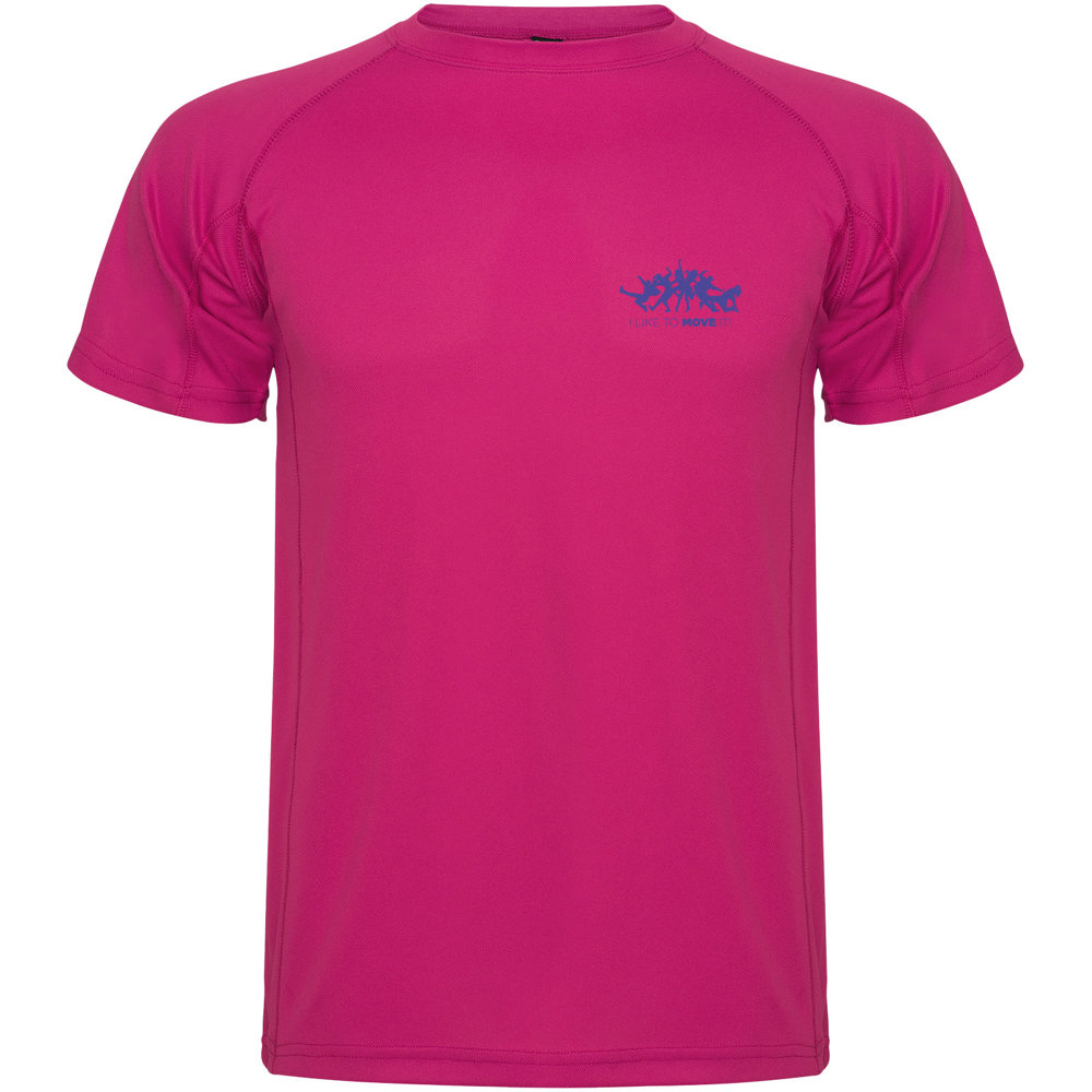 Montecarlo 150 g/m² sportshirt met korte mouwen voor kinderen
