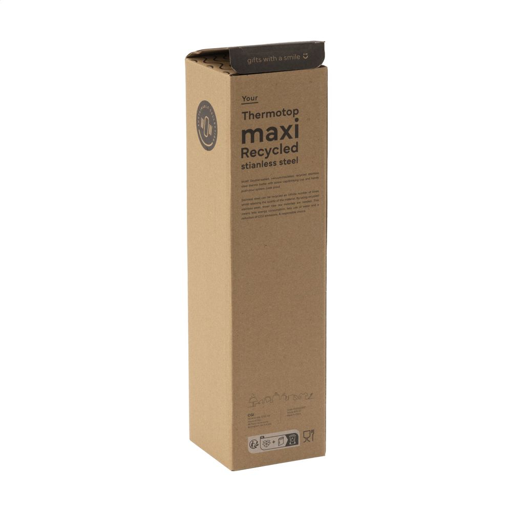 Thermotop Maxi RCS Recycled Steel 1 L thermosfles
