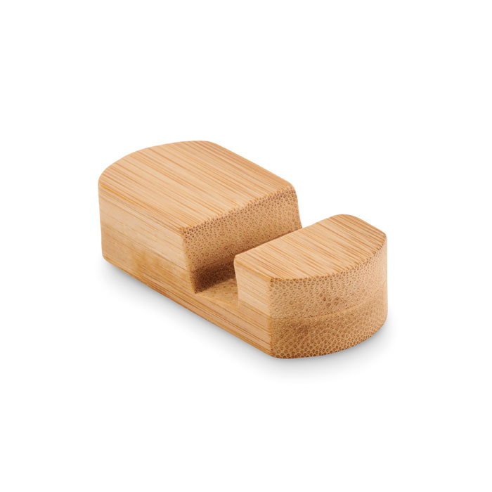 POY - Mini bamboe telefoonhouder - kopen of bedrukken