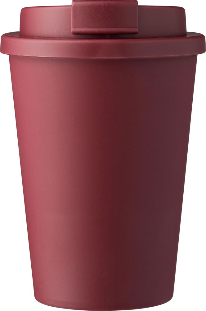 PP to go mok (350 ml) Gabriela - bedrukt of onbedrukt verkrijgbaar - bordeaux