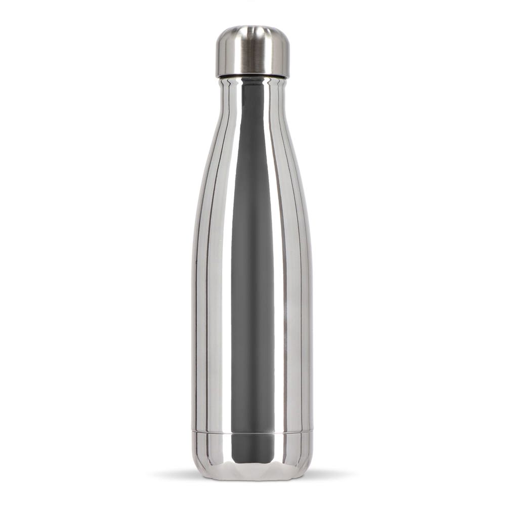 Sagaform Nils stalen fles Chroom 500 ml