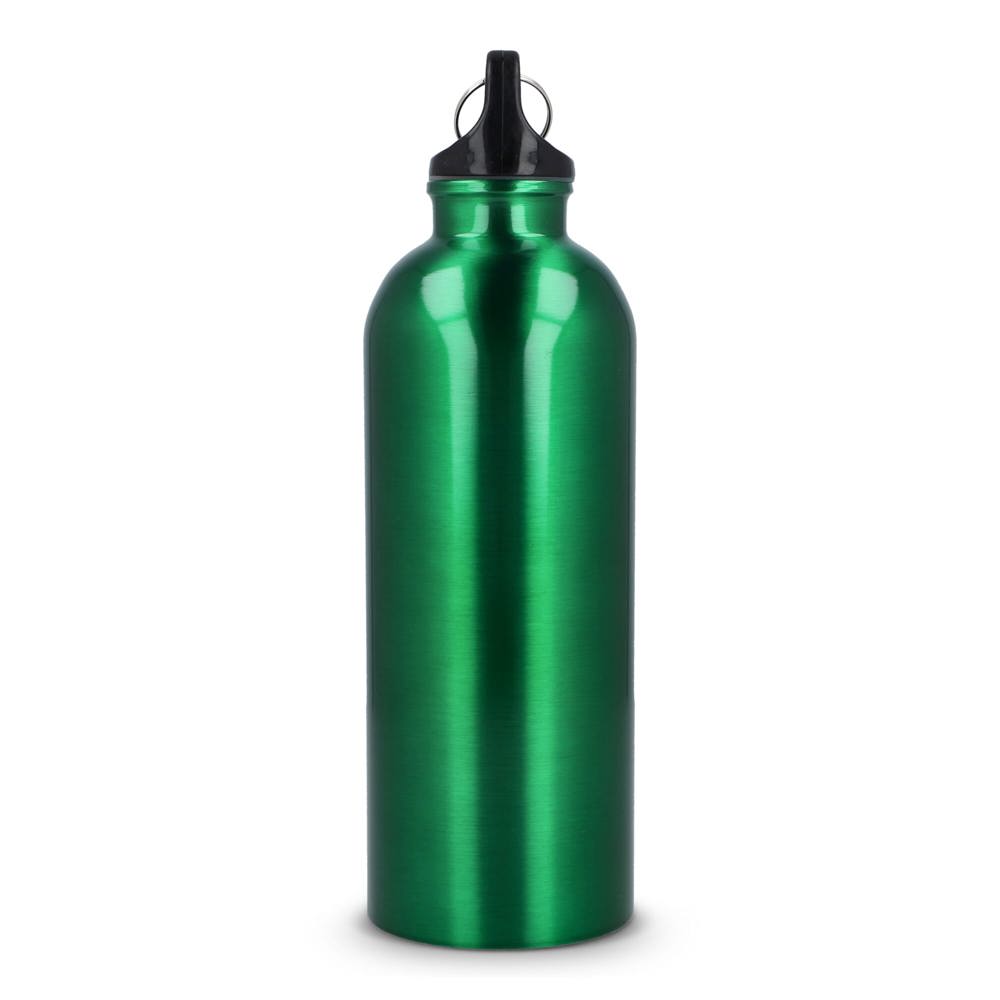 Gerecycled RVS Enkelwandige fles met Karabijnhaak 500ml