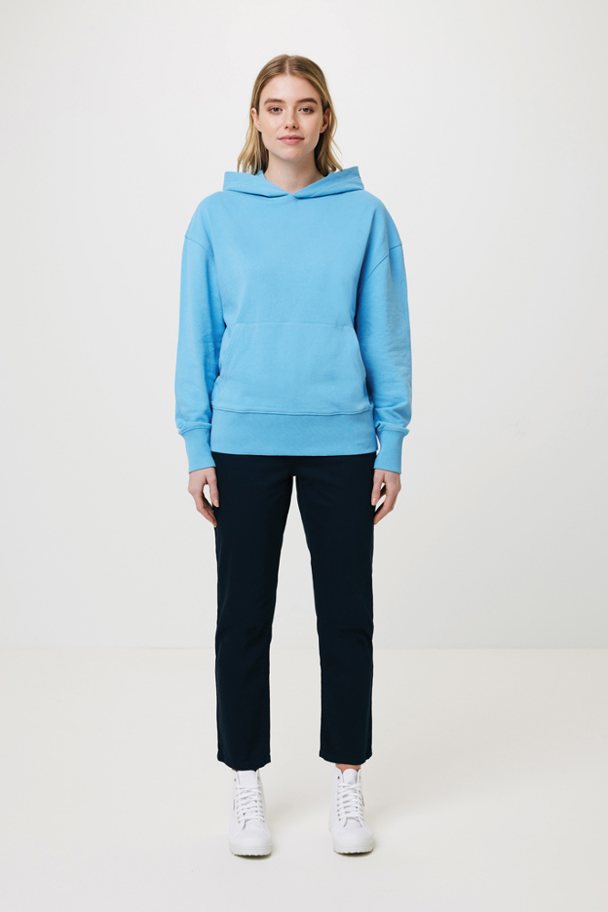 IQONIQ Yoho gerecycled katoen relaxed hoodie