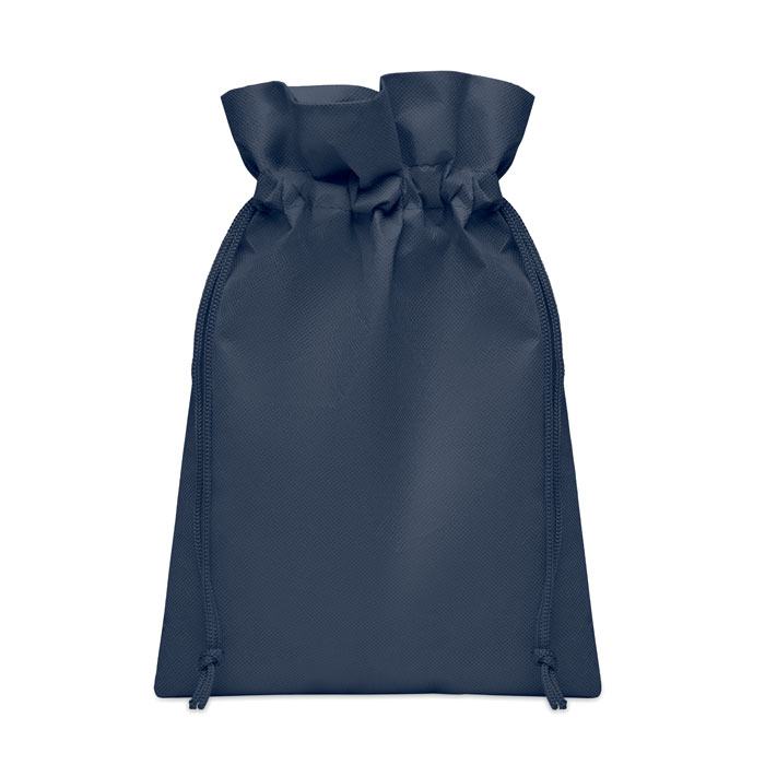 OKURIMONO - Klein geschenktasje in RPET - voor bedrijven en relatiegeschenken - blauw