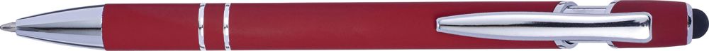 Aluminium balpen Primo - met logo of onbedrukt bestellen - Rood