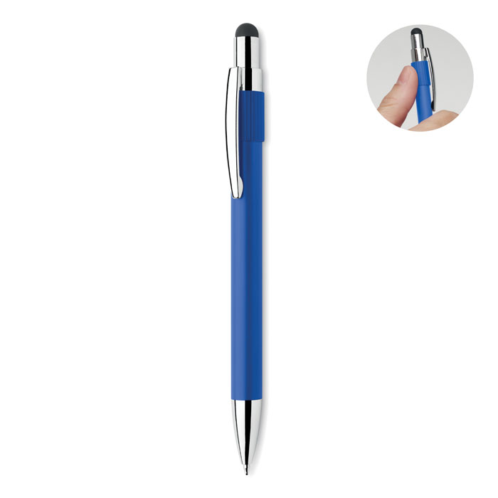 EDD - Stylus spinner pen - voor bedrijven en relatiegeschenken - Royal Blauw