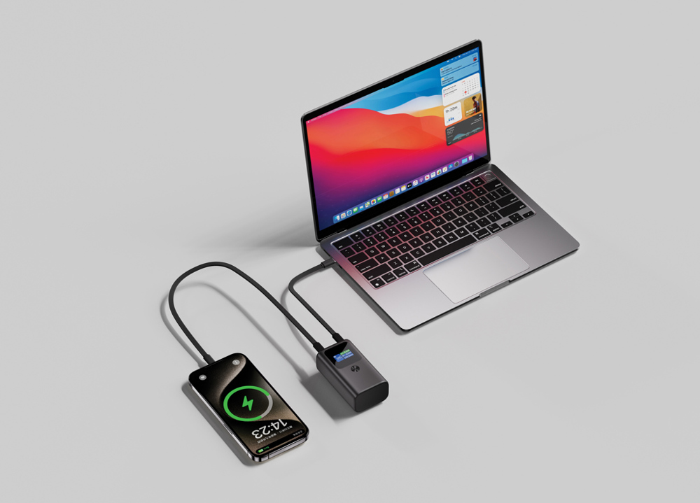 Urban Vitamin Campbell 55W 10.000 mAh zakformaat powerbank