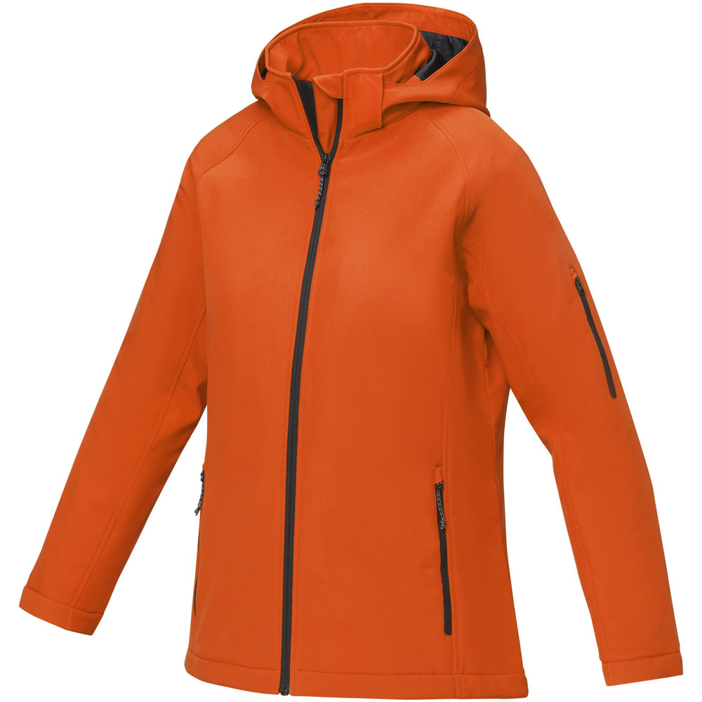 Notus gewatteerd softshell damesjas - bedrukt of onbedrukt verkrijgbaar - Oranje