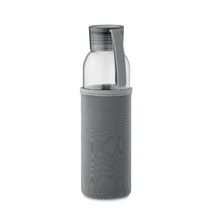 EBOR - Gerecyclede glazen fles 500 ml - kopen of bedrukken - Steengrijs