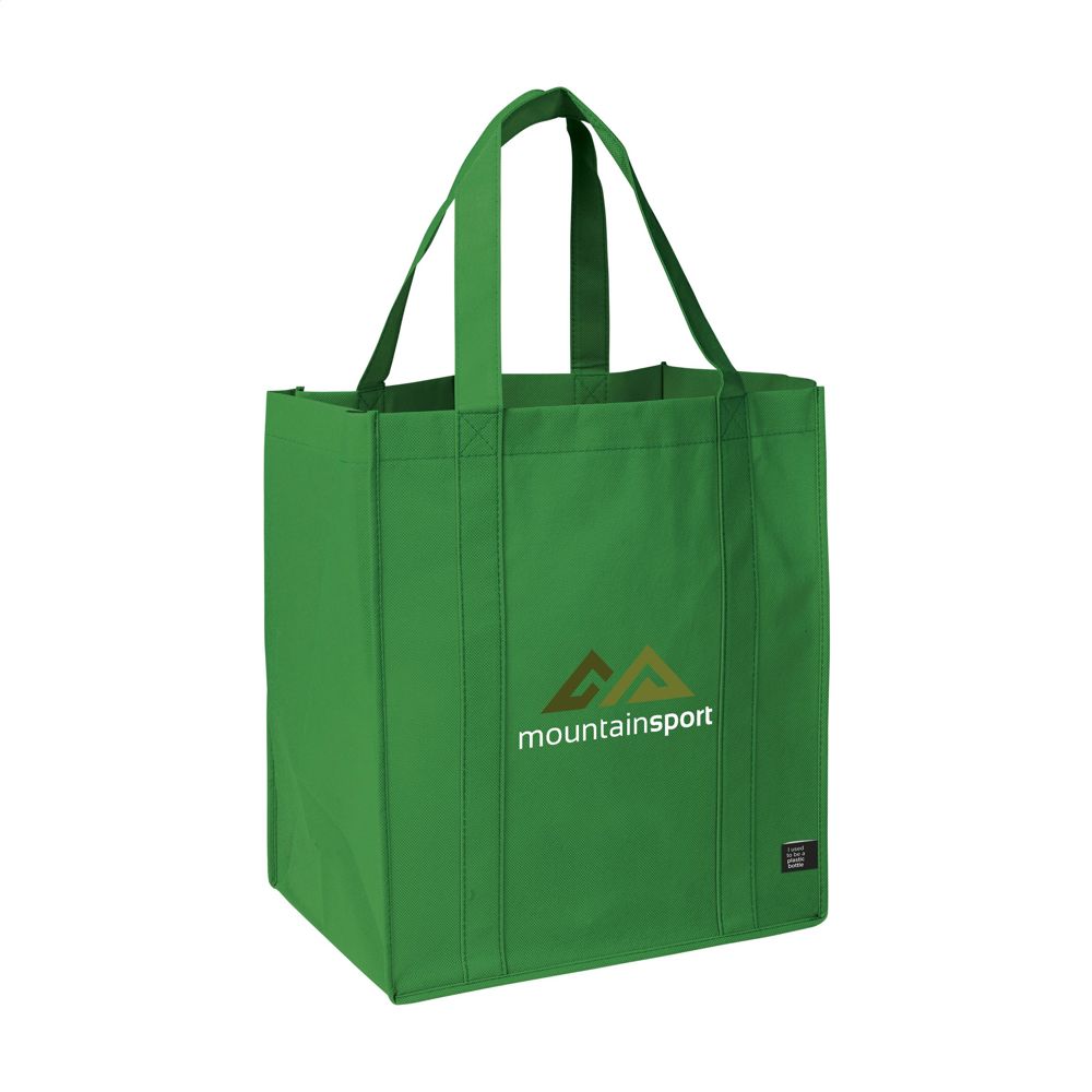 Shop XL GRS RPET (80 g/m²) winkeltas - met logo of onbedrukt bestellen - Groen