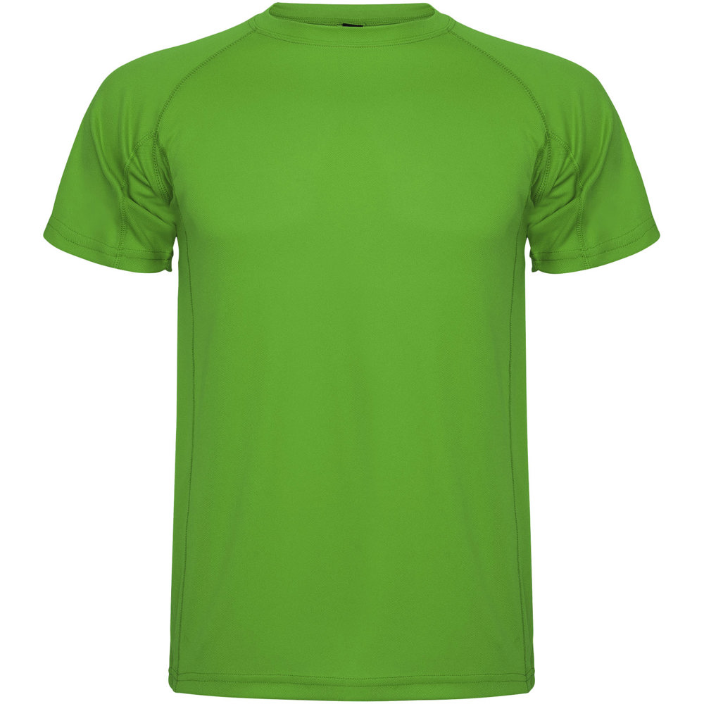 Montecarlo sportshirt met korte mouwen voor heren - met logo of onbedrukt bestellen - Varen groen