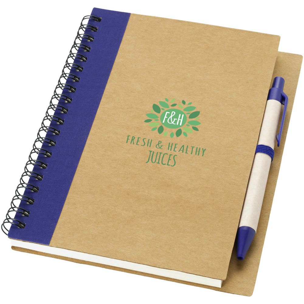 Priestly gerecycled notitieboek met pen