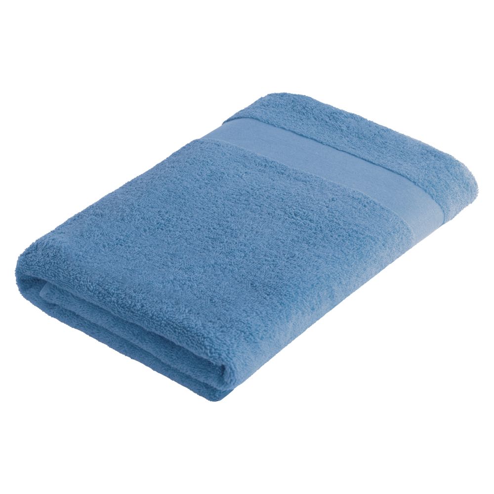 Sophie Muval handdoek bio 140x70 cm, 500 gr/m² - met logo of onbedrukt bestellen - Denim (PMS 653C) / Denim