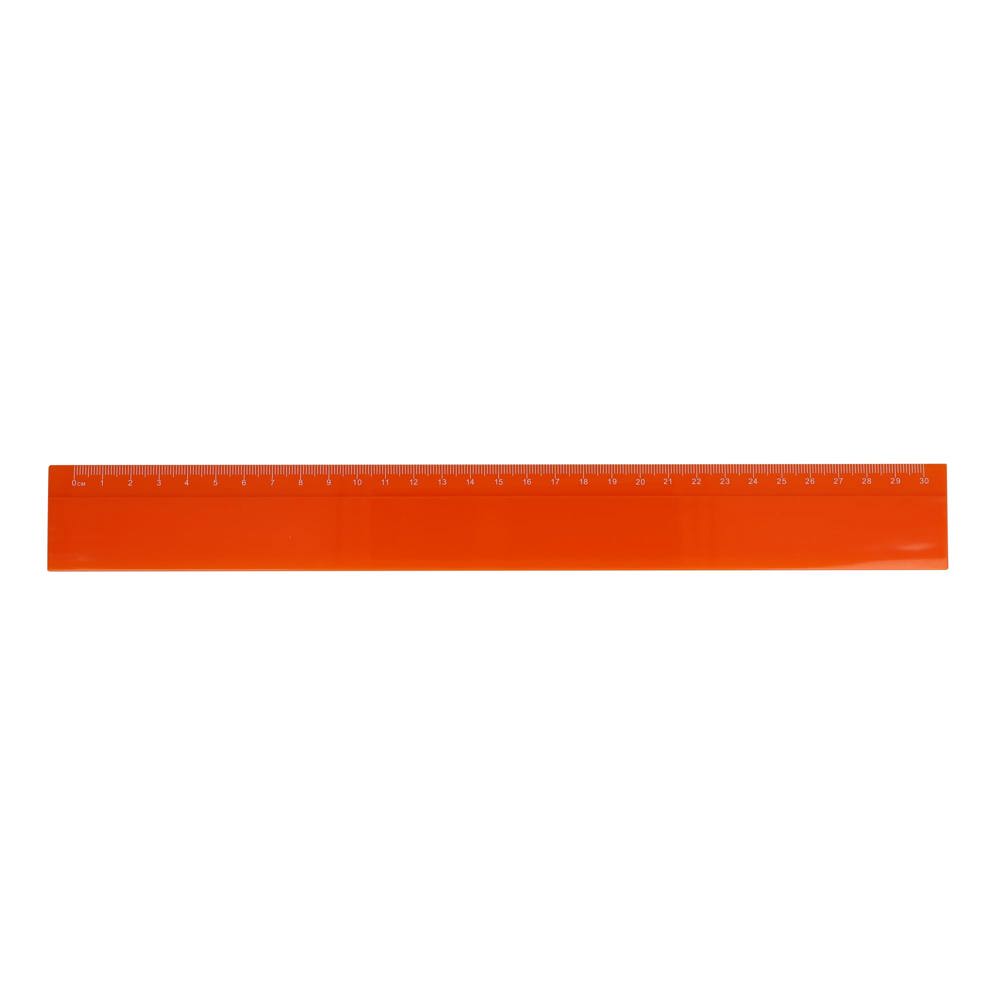 Liniaal 30cm - kopen of bedrukken - oranje
