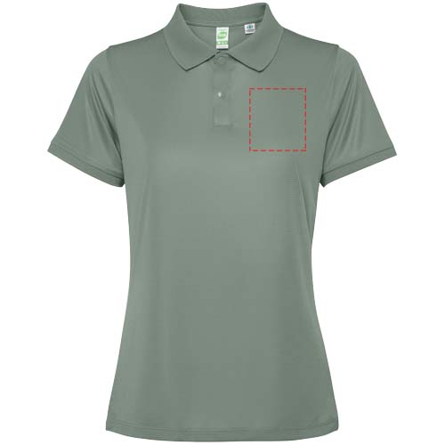 Tormo 125 g/m² damespolo met korte mouwen