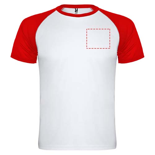 Indianapolis 140 g/m² unisex sportshirt met korte mouwen