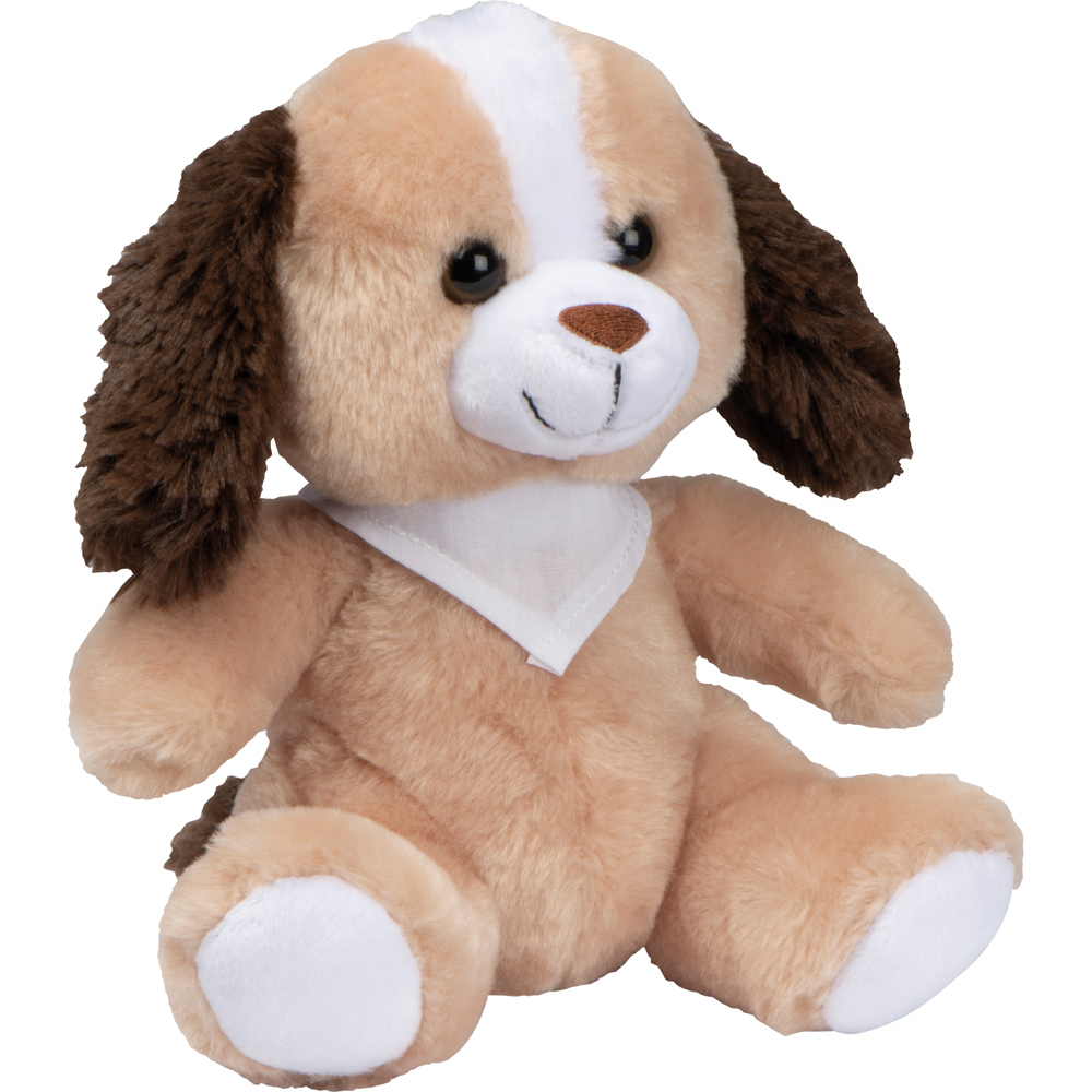 Pluche beestje Hond - met logo of onbedrukt bestellen
