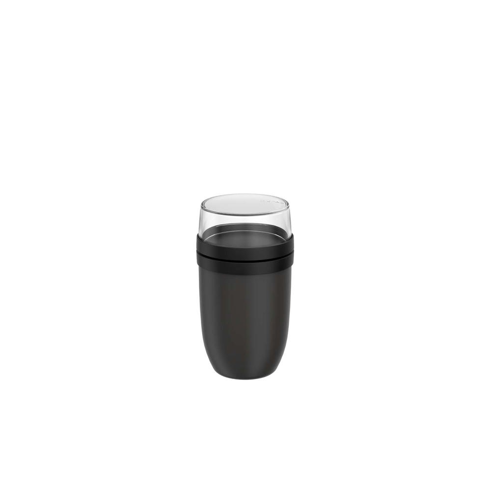 Mepal Ellipse 750 + 300 ml geïsoleerde lunchpot - Zwart