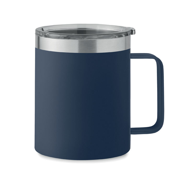 INARI - Dubbelwandige beker 300 ml - voor bedrijven en relatiegeschenken - Marineblauw