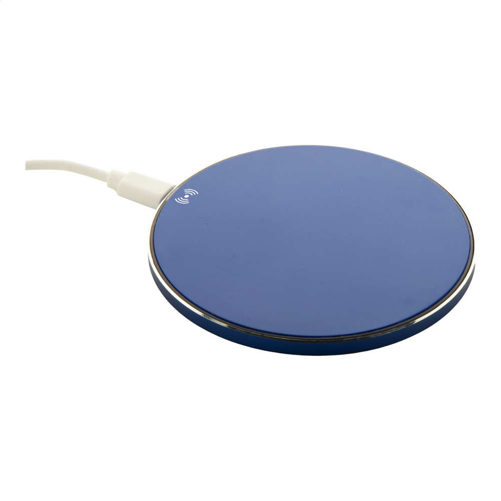 Walger - draadloze oplader - voor bedrijven en relatiegeschenken - Blauw