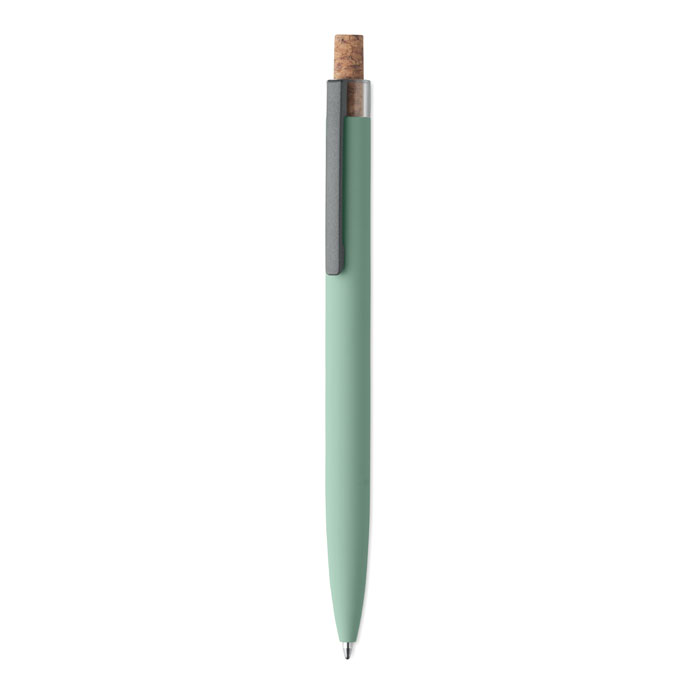 BERGAMO + - Gerecyclede aluminium pen - kopen of bedrukken - Mintgroen