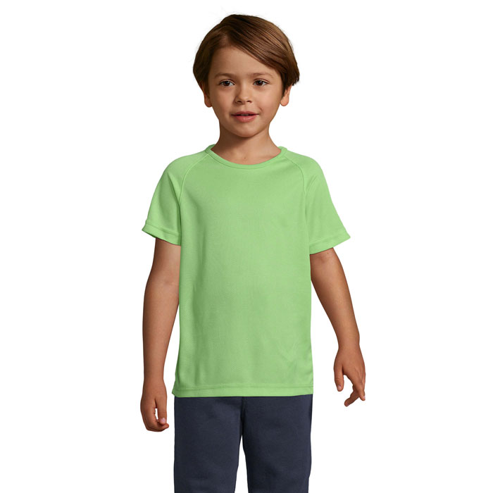 SPORTY KIDS - SPORTY kinder t-shirt 140g - met logo of onbedrukt bestellen