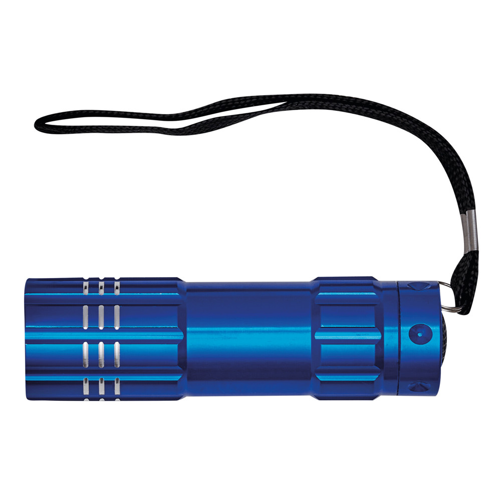 POWERFUL - Robuust uitgevoerde LED zaklamp van metaal