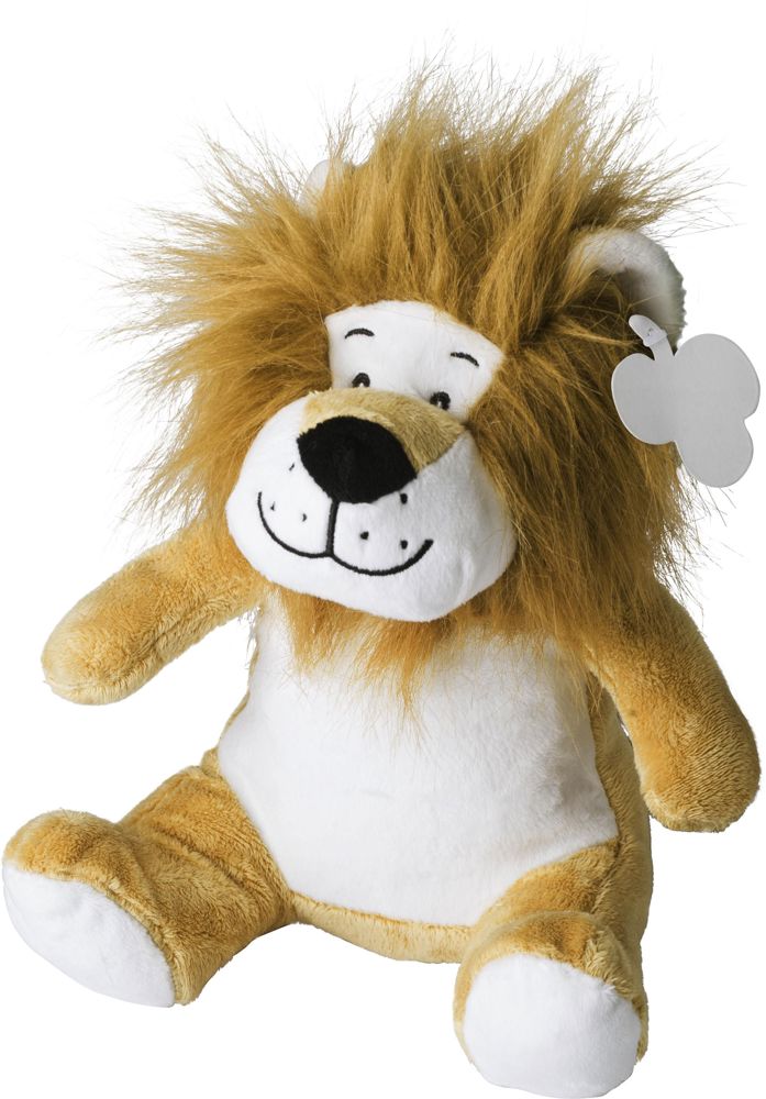 Pluche knuffelleeuw Serenity - met logo of onbedrukt bestellen