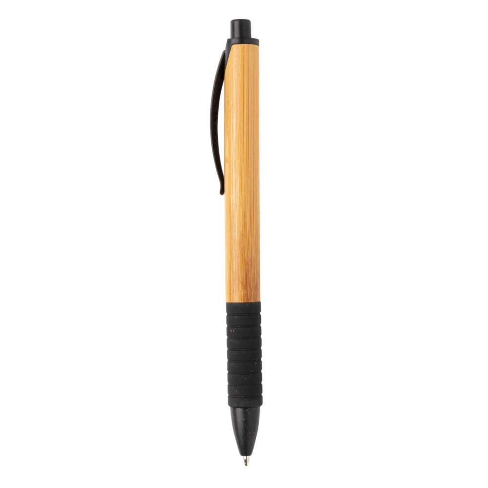 Bamboe & tarwestro pen